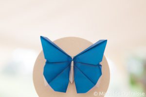 Decoration mariage en origami - animaux