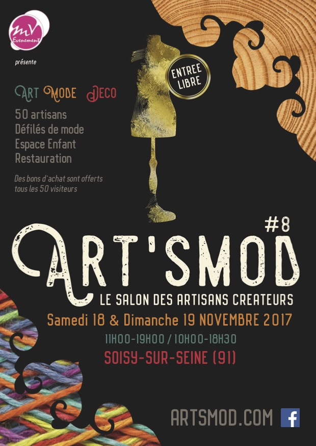 Salon artisans créateurs Art'smod Essonne