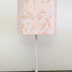 Abat-jour fleuriLampe en papier japonais - fabrication artisanale - luminaire fabriqué en France