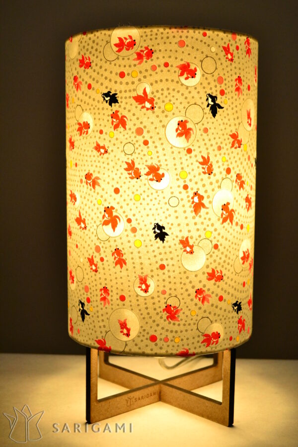Lampe en papier japonais - fabriqué en France
