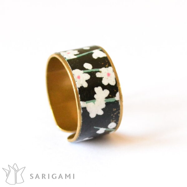 Bijoux japonais - bague anneau en papier, fabrication française