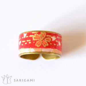 Bijoux japonais - bague anneau en papier, made in France