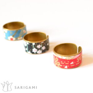Bijoux japonais - bague anneau en papier, made in France