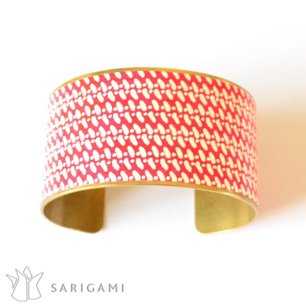 Bracelet en papier japonais - fabrication artisanale