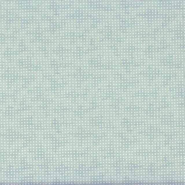 Fabrication d'abat-jours sur-mesure - Pois blancs sur fond gris-bleu