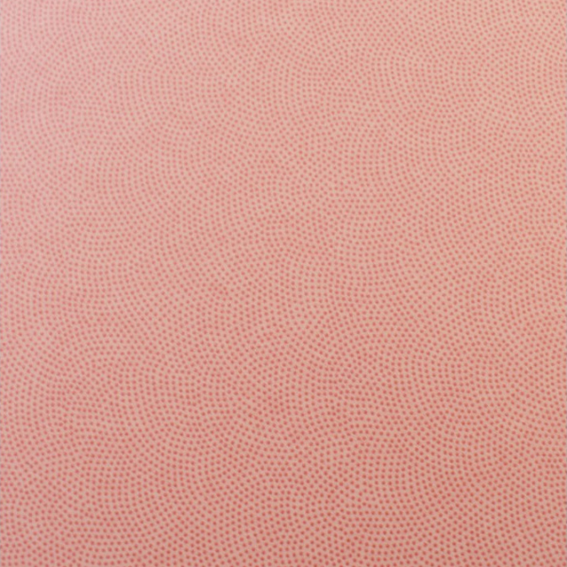 Abat-jour lumière douce - Vagues seigaiha en pointillés roses sur fond rose pâle