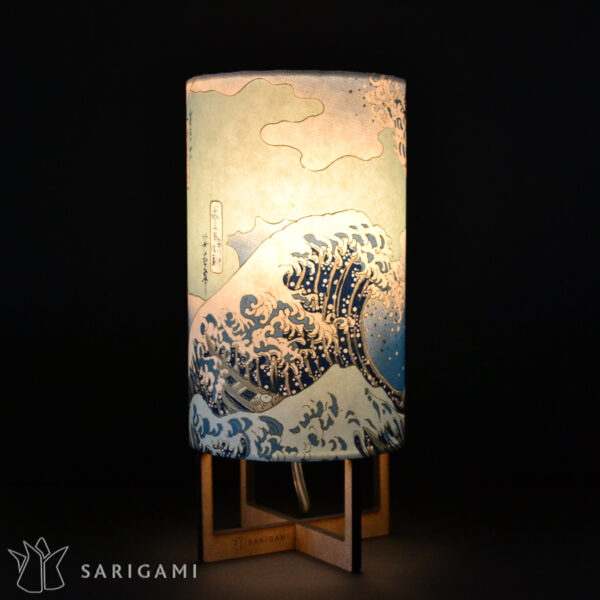 Lampe en papier japonais - fabrication française
