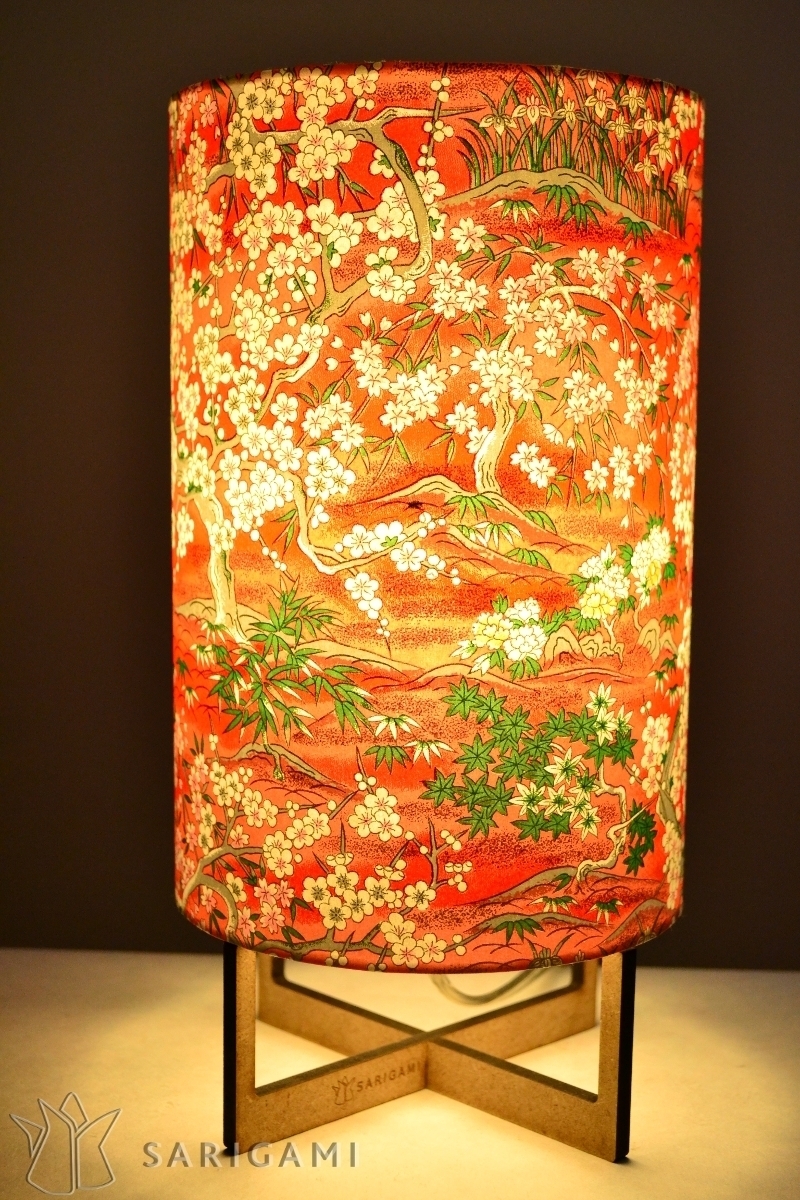 Lampe en papier japonais - décoration inspiration japonaise