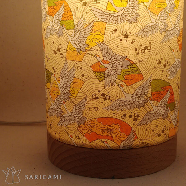 Lampe en papier japonais - made in France