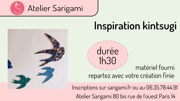 Atelier Paris inspiration Kintsugi