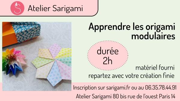 Atelier Paris origami modulaire