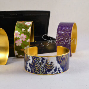 Bracelet en papier japonais - made in France