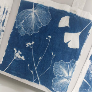 Impression cyanotype - DIY Paris Montparnasse